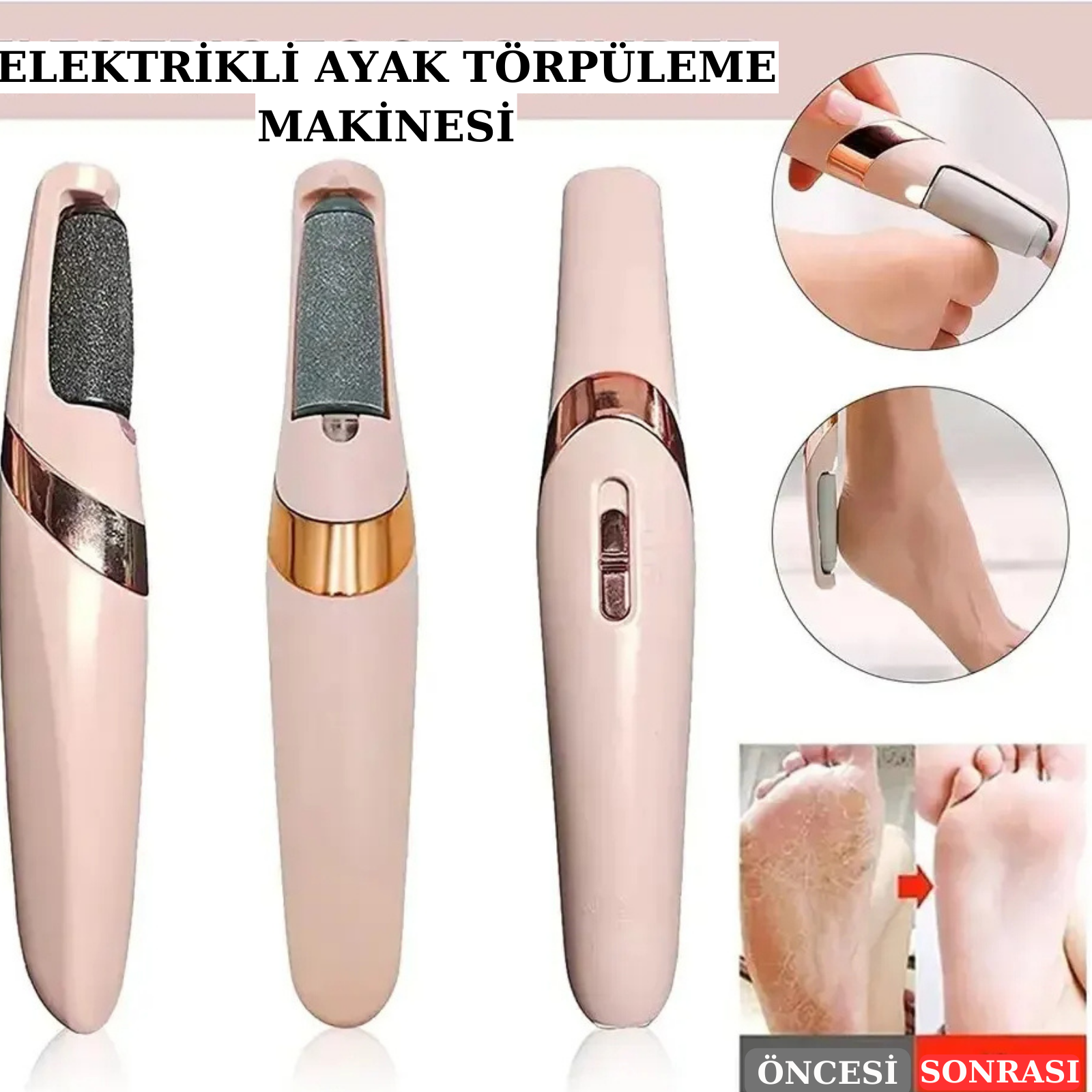 ELEKTRİKLİ PEDİKÜR DEĞİRMENİ & NASIR SÖKÜCÜ